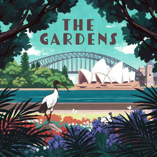 The Gardens - Take a Walk in the Park!  Expansion and Landmark Meeples.
